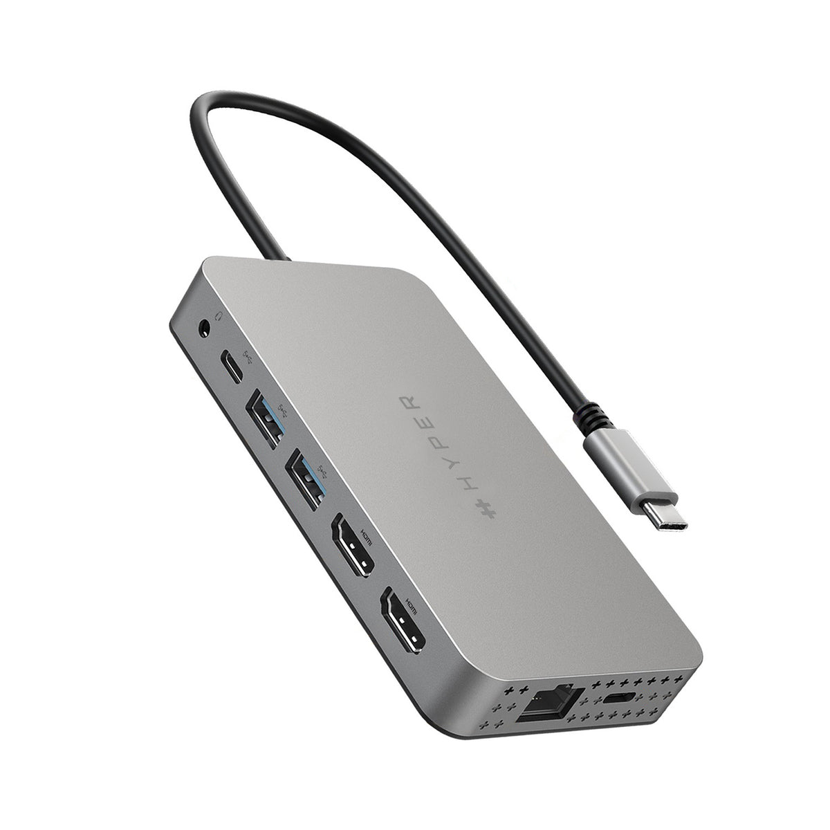 <6月限定タイムセール>HyperDrive デュアル4K HDMI 10in1 USB-Cハブ for M1/M2/M3